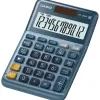 Calculatrice casio bureau ms120em gran ecran 12 chiffres euro convertisseur memoire solaire/pile couleur