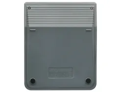 Calculatrice de bureau liderpapel xf18 8 chiffres solaire et piles 127x105x24 mm coloris gris
