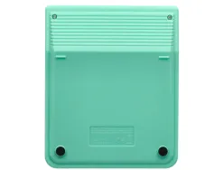 Calculatrice de bureau liderpapel xf24 10 chiffres solaire et piles 127x105x24 mm coloris vert