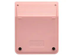 Calculatrice de bureau liderpapel xf20 10 chiffres solaire et piles 127x105x24 mm coloris rose