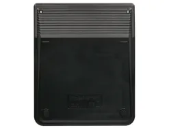 Calculatrice de bureau liderpapel xf16 8 chiffres solaire et piles 127x105x24 mm coloris noir