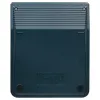Calculatrice de bureau liderpapel xf17 8 chiffres solaire et piles 127x105x24 mm coloris bleu