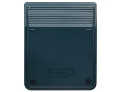 Calculatrice de bureau liderpapel xf17 8 chiffres solaire et piles 127x105x24 mm coloris bleu