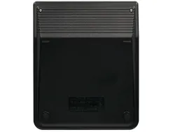 Calculatrice de bureau liderpapel xf26 12 chiffres solaire et piles 127x105x24 mm coloris noir