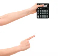 Calculatrice de bureau liderpapel xf26 12 chiffres solaire et piles 127x105x24 mm coloris noir