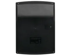 Calculatrice de bureau liderpapel xf30 12 chiffres correct auto-replay solaire et piles coloris noir