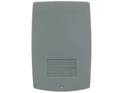 Calculatrice de poche liderpapel xf03 8 chiffres avec pile 99x64x9 mm coloris gris