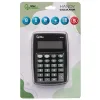 Calculatrice de poche liderpapel xf01 8 chiffres avec pile 99x64x9 mm coloris noir