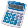 Calculatrice ibico bureau 208x 8 chiffres touche franc/euro addition soustraction écran pivotant 106x133x26mm 100g