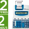 Calculatrice ibico imprimante 1221x