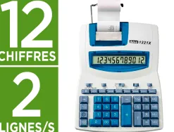 Calculatrice ibico imprimante 1221x