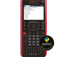 Calculatrice texas instruments graphique ti-nspire cx ii-t maths scientifique partage écran 4 python par mise à jour os