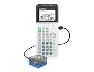 Calculatrice texas instruments graphique ti-83 premium ce édition python 192x87x20mm 240g ecran