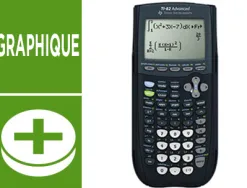 Calculatrice texas instruments graphique ti-82 advanced fonctions essentielles câble usb inclus 190x90x25mm 290g