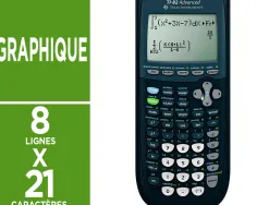 Calculatrice texas instrument graphique ti-82 advanced edition python 310x225x200mm
