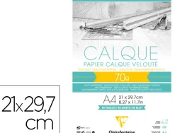 Calque 21x29.7 70/75g bloc 50f