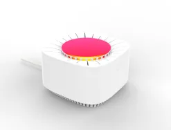 Capteur de co2 alerte par variation de couleur avec alarme automatique et connection wifi