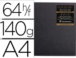 Carnet spirale paysage goldline a4 papier blanc 21x29,7cm140gr 64f