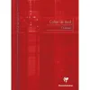 Carnet bord piqué clairefontaine pour enseignants a4 21x29,7cm 44 pages