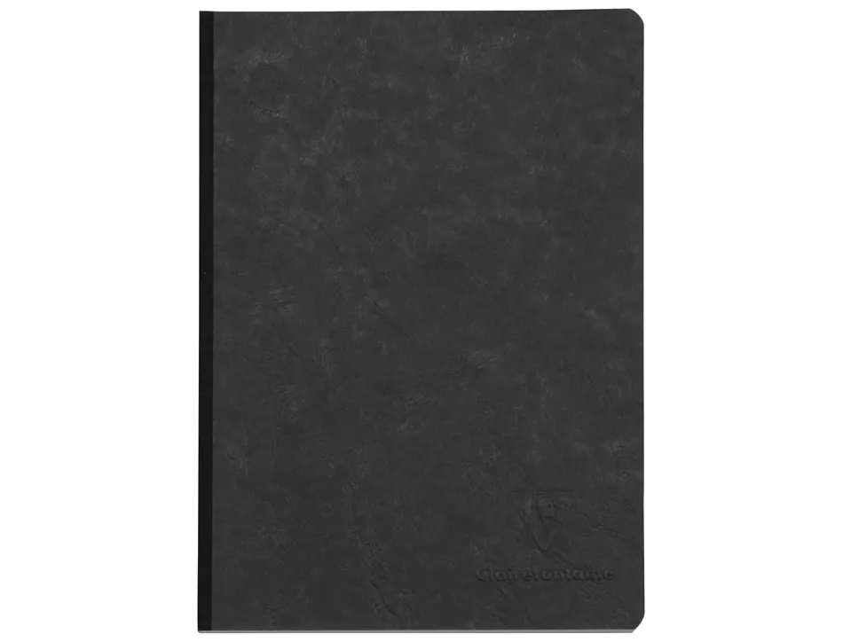 Carnet brochure clairefontainenomaddict 148x210mm 192 pages reglure lignee coloris noir