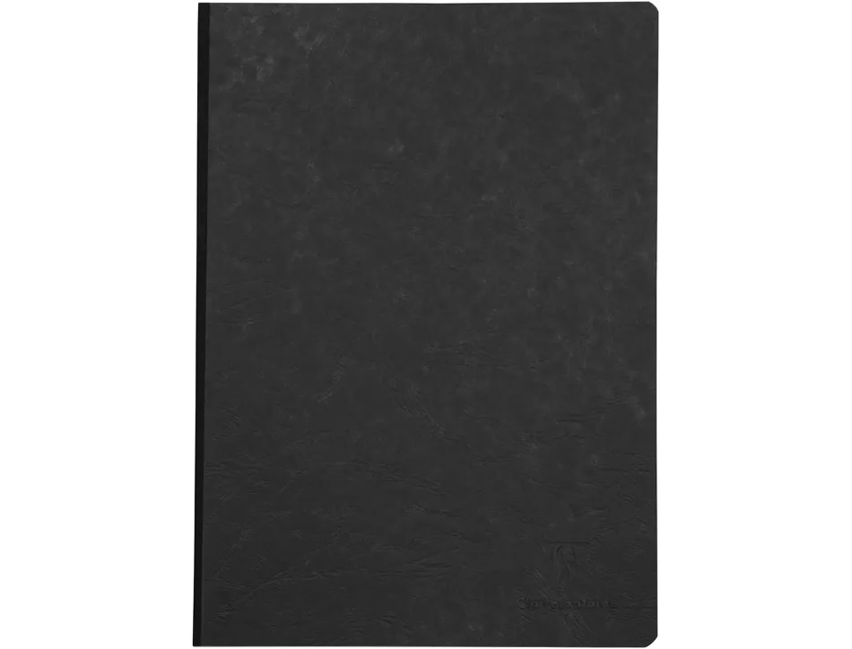 Carnet brochure clairefontainenomaddict 148x210mm 192 pages reglure unie coloris noir