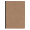 Carnet brochure clairefontainenomaddict 148x210mm 192 pages reglure lignee coloris tabac