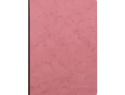 Carnet brochure clairefontaine age bag nomaddict a5 14,8x21cm 192 pages ligne coloris rose