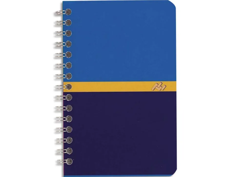 Carnet conquérant sept reliure intégrale papier surfin 70g couverture carte couchée vernie 250g 9x14cm 100 pages 5x5mm