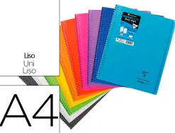 Carnet de dessin koverbook a4 2 rabats pochette couleurs assorties 22,5x29,7 cm blanc 125g 100 pages