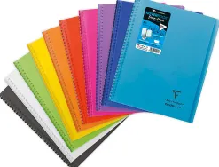 Carnet de dessin koverbook a4 2 rabats pochette couleurs assorties 22,5x29,7 cm blanc 125g 100 pages