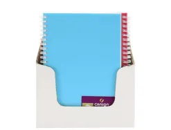 Carnet de notes canson 14,8x21cm 120g couleurs assorties couverture pp 100 pages