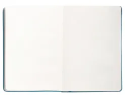 Carnet fermeture elastique antartik notes couverture rigide a5 papier uni ivoire 100 feuilles 80gr fsc bleu ciel