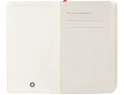 Carnet fermeture elastique antartik notes couverture souple a6 papier uni ivoire 100 feuilles 80gr fsc coloris rouge
