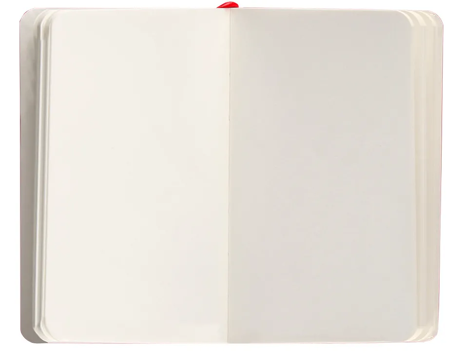 Carnet fermeture elastique antartik notes couverture souple a6 papier uni ivoire 100 feuilles 80gr fsc coloris rouge