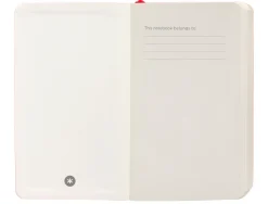 Carnet fermeture elastique antartik notes couverture souple a6 ligne 100 feuilles 80gr fsc coloris rouge