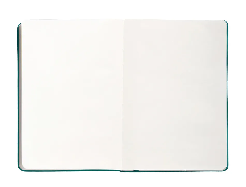 Carnet fermeture elastique antartik notes couverture rigide a4 papier uni ivoire 100 feuilles 80gr fsc vert paon