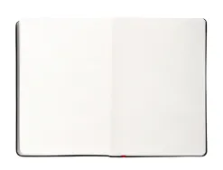 Carnet fermeture elastique rouge antartik notes couverture rigide a4 papier uni ivoire 100 feuilles 80gr fsc noir