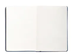 Carnet fermeture elastique antartik notes couverture rigide a4 papier uni ivoire 100 feuilles 80gr fsc bleu marine