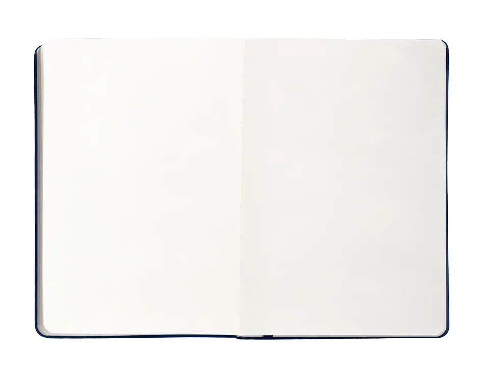Carnet fermeture elastique antartik notes couverture rigide a4 papier uni ivoire 100 feuilles 80gr fsc bleu marine