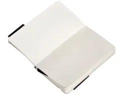 Carnet fermeture elastique antartik notes couverture souple a6 ligne 100 feuilles 80gr fsc coloris noir