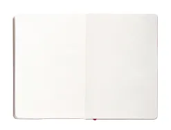 Carnet fermeture elastique antartik notes couverture souple a5 papier uni ivoire 100 feuilles 80gr fsc framboise