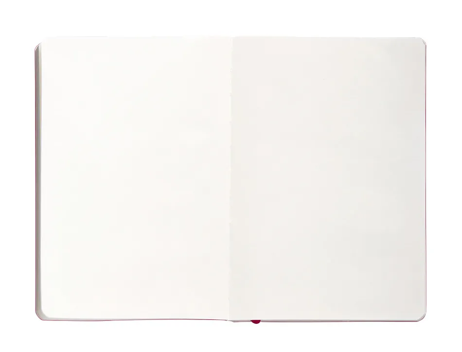 Carnet fermeture elastique antartik notes couverture souple a5 papier uni ivoire 100 feuilles 80gr fsc framboise