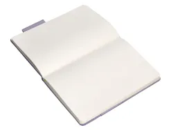 Carnet fermeture elastique jaune antartik notes couverture rigide a4 papier uni ivoire 100 feuilles 80gr fsc lilas
