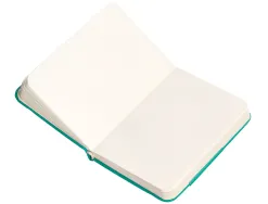 Carnet fermeture elastique antartik notes couverture rigide a7 papier uni ivoire 80 feuilles 80gr fsc turquoise