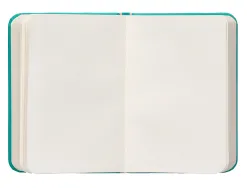 Carnet fermeture elastique antartik notes couverture rigide a7 papier uni ivoire 80 feuilles 80gr fsc turquoise