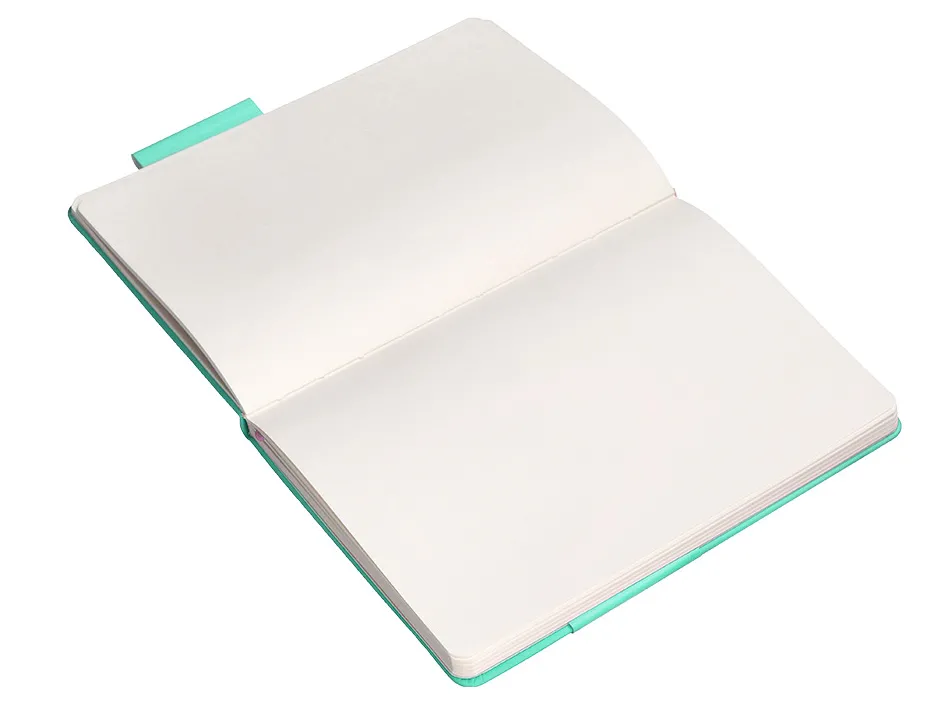 Carnet fermeture elastique rose antartik notes couverture rigide a5 papier uni ivoire 100 feuilles 80gr fsc turquoise