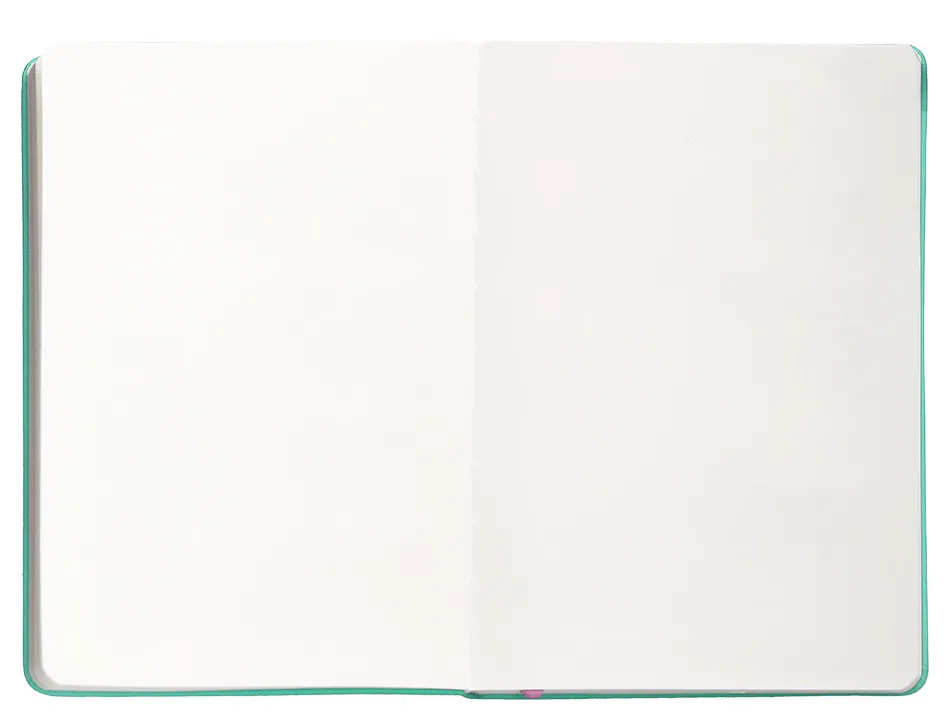 Carnet fermeture elastique rose antartik notes couverture rigide a5 papier uni ivoire 100 feuilles 80gr fsc turquoise