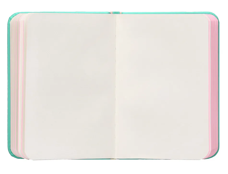 Carnet fermeture elastique rose antartik notes couverture rigide a7 papier uni ivoire 80 feuilles 80gr fsc turquoise