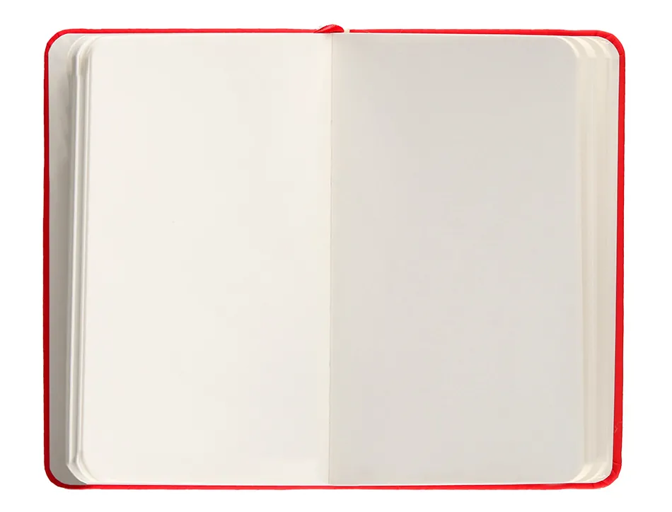 Carnet fermeture elastique antartik notes couverture rigide a6 papier uni ivoire 100 feuilles 80gr fsc coloris rouge