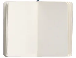 Carnet fermeture elastique antartik notes couverture souple a6 papier uni ivoire 100 feuilles 80gr fsc bleu marine